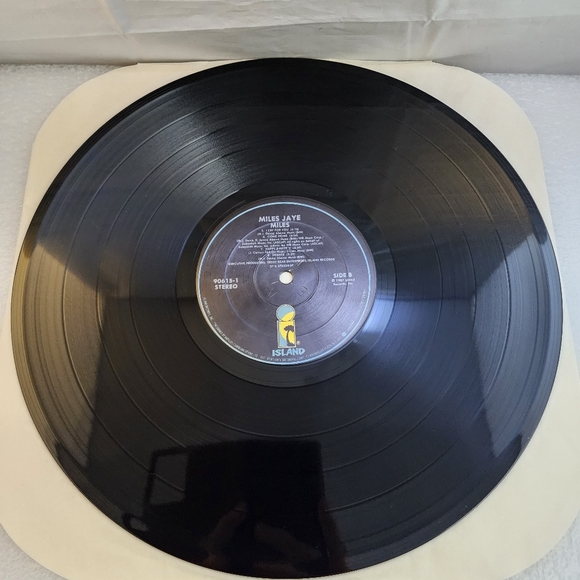 1987 Miles Jaye Miles Vinyl Record LP Album Island Records - Picture 5 of 12